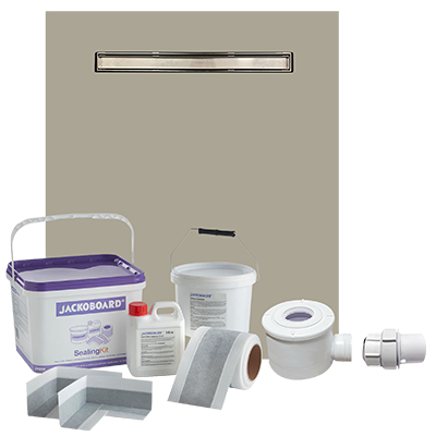 wet room shower trays kits